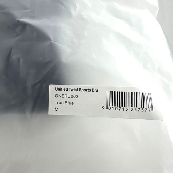 Oner Active Unified Twist Sports Bra True Blue Size M - Picture 8 of 11